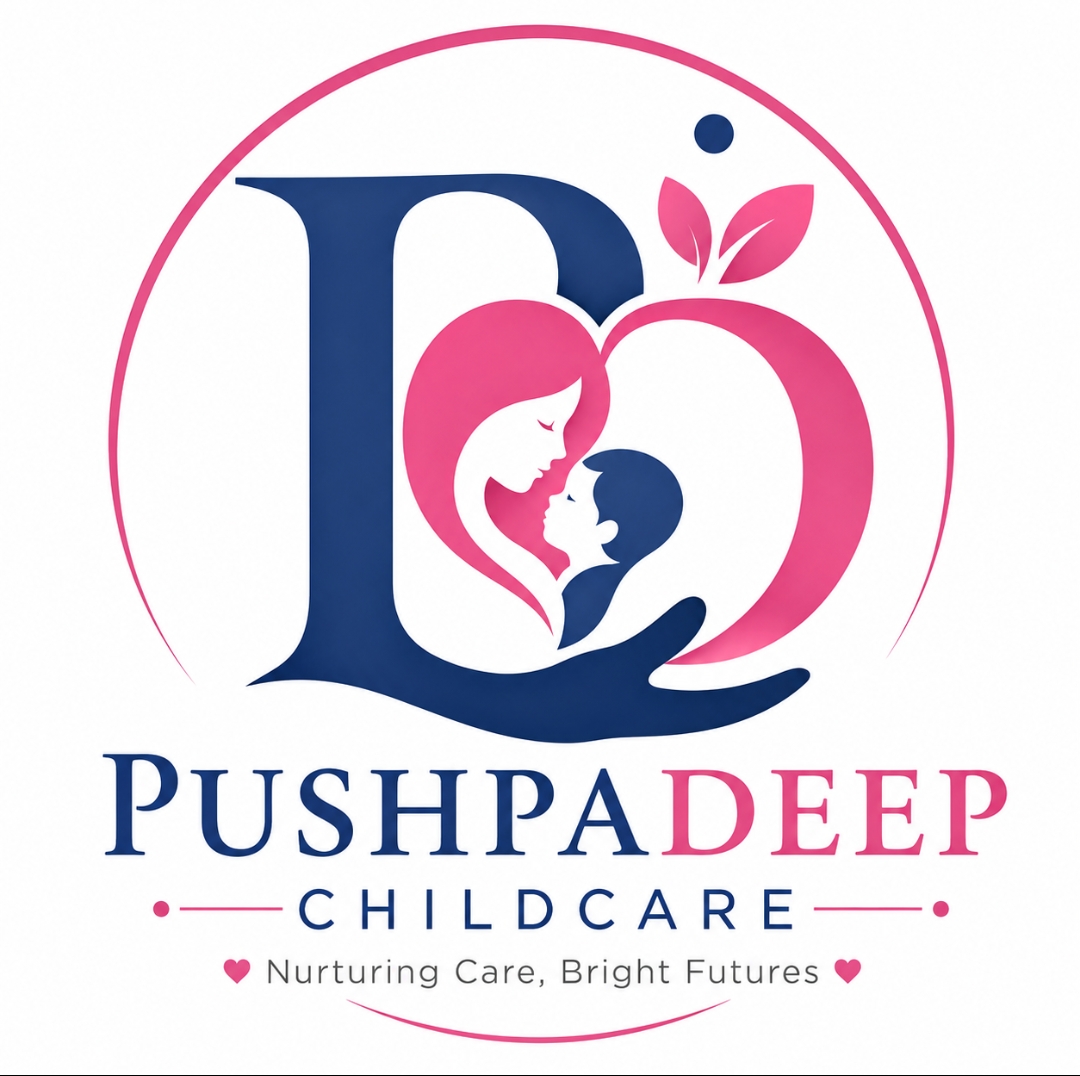 Pushpadeep Childcare Logo